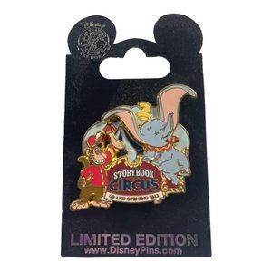Walt Disney World Storybook Circus Grand Opening 2012 Dumbo Limited  Edition Pin